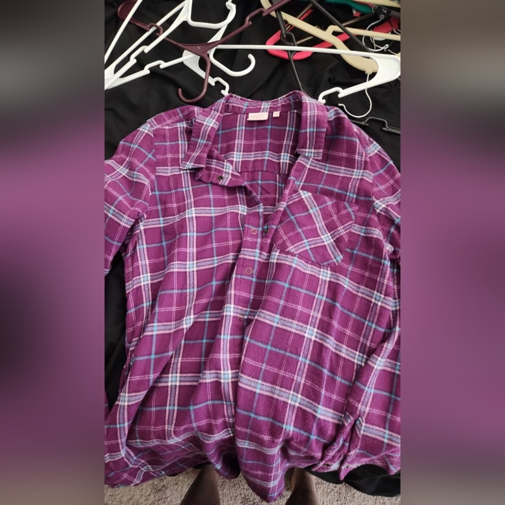 Purple flannel